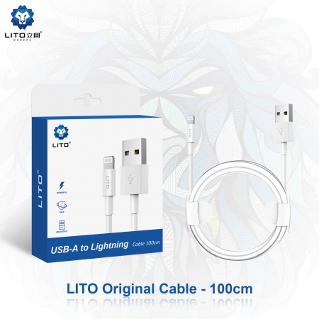 LITO 1m 3フィート USB - ライトニングケーブル 電源ライン iPhone Airpod iPad用
 