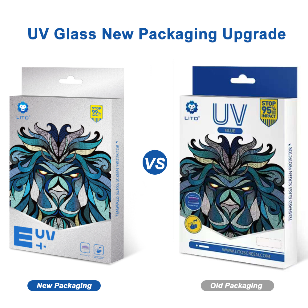 Lito の UV 強化ガラス スクリーン プロテクターは新しい外観で輝きます
