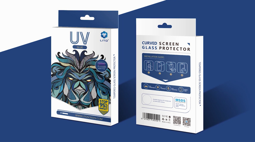 LITO UV光液体接着剤強化ガラス
