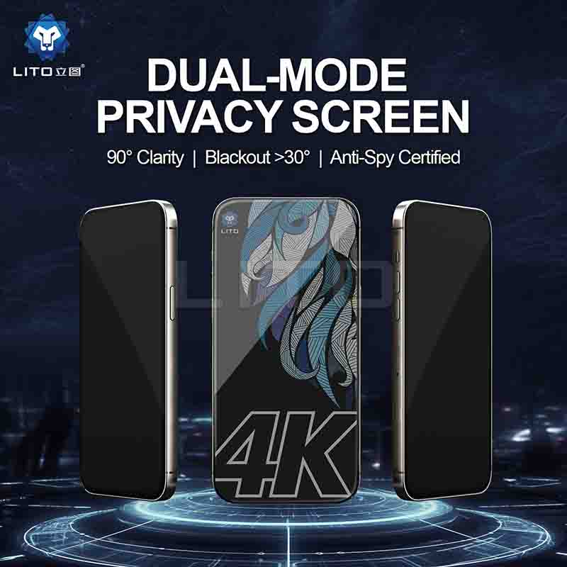 Anti-spy tempered glass