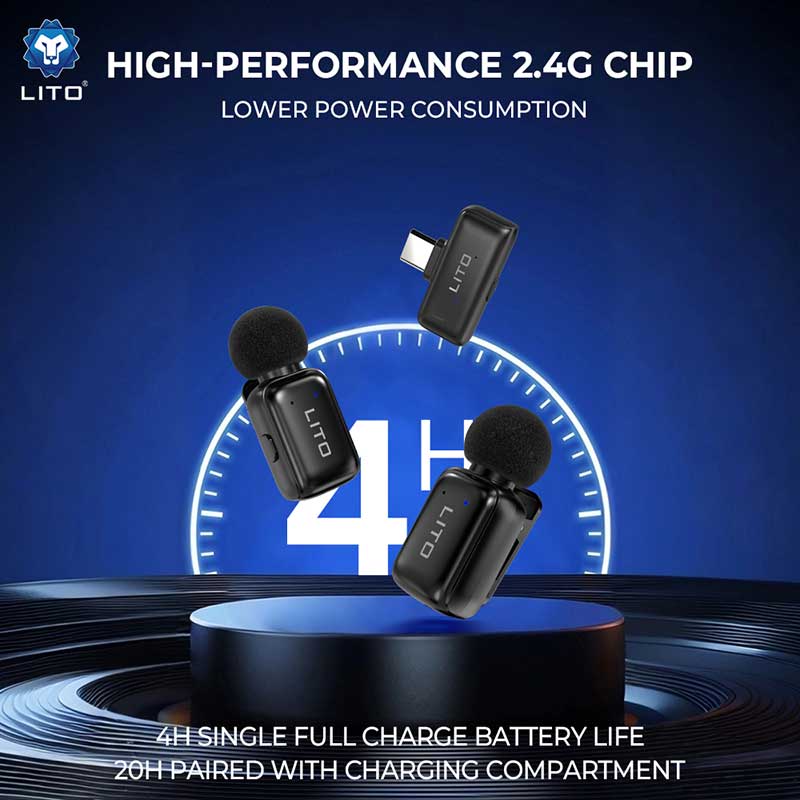 wireless lavalier microphone