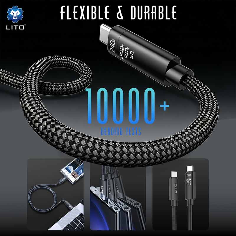 braided USB-C cable
