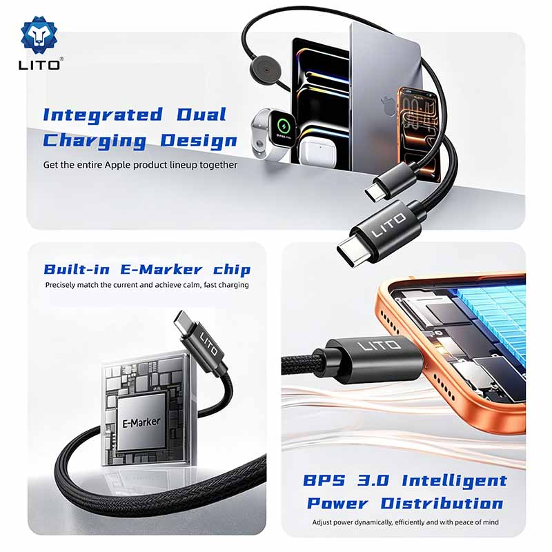 100W USB-C charging cable 100W USB-C charging cable