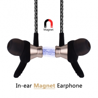 耳のイヤホンのコンピュータのモバイルベースのイヤホン磁気金属