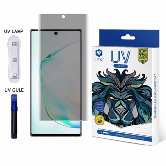 ベスト
     LITO E+ UV 液体接着剤 フル 3D カバレッジ ガラス プライバシー スクリーン プロテクター Samsung Note 10用
    