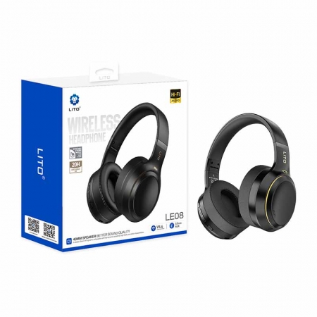 LITO LE08 Bluetoothヘッドセット – 軽量設計でワイヤレスの自由とHi-Fiサウンドを実現 