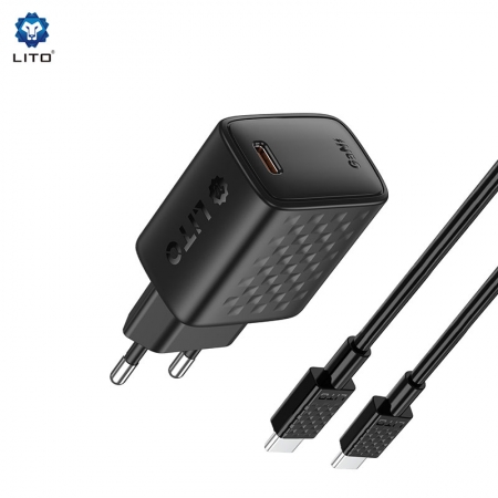 LITO LC13 GaN 20W 急速充電器（USB-Cポート搭載） 