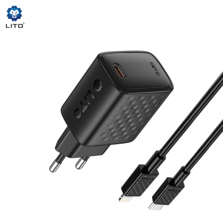 LITO LC13 GaN 20W 急速充電器（USB-Cポート搭載） 