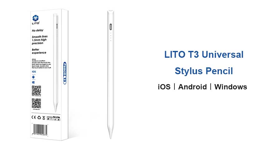 LITO T3ユニバーサルスタイラスペンで創造性を解き放つ