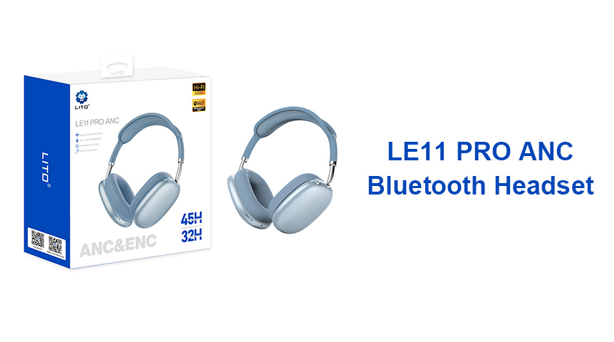 LE11 PRO ANC Bluetoothヘッドセットでプレイリストをパワーアップ