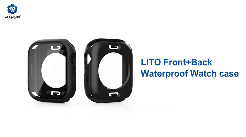 Lito 360 iPhone シリーズ 7 41mm 45mm 用防水 iwatch ケース。
