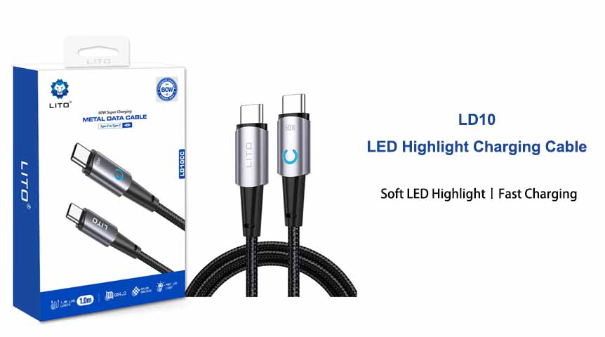 LITO LD10 LED ハイライト充電ケーブル