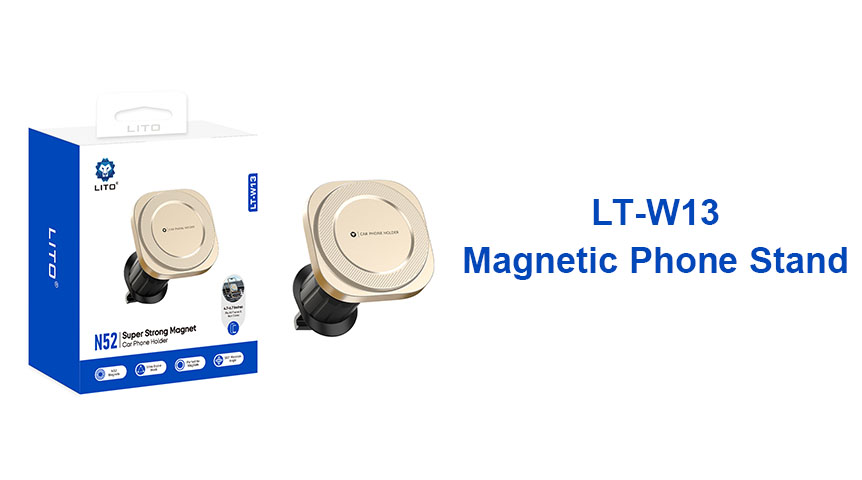 LITO LT-W13 超強力マグネット搭載カーホルダー